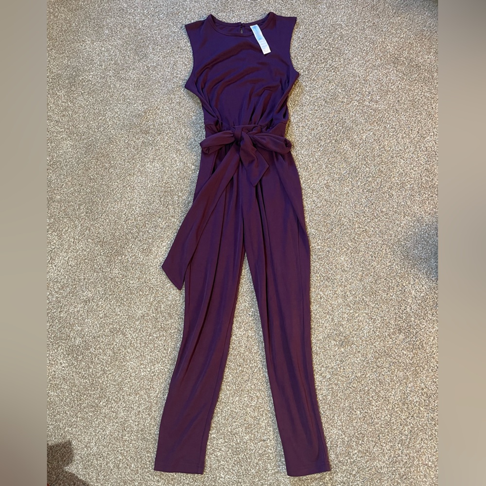Fabletics purple jumpsuit, size XS ( fits like a S/M)